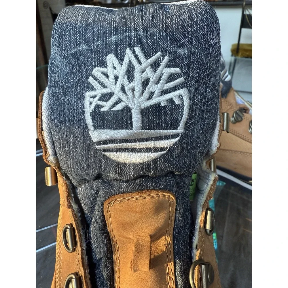 Timberland A1UBZ Men's Euro Hiker Boots‎ Size 13 Brown No Laces